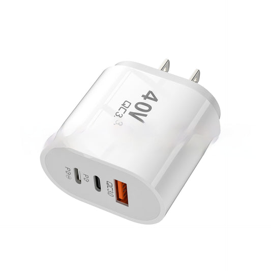 40W Multi-port Charger For Android Mobile Phone Charging Plug Travel
