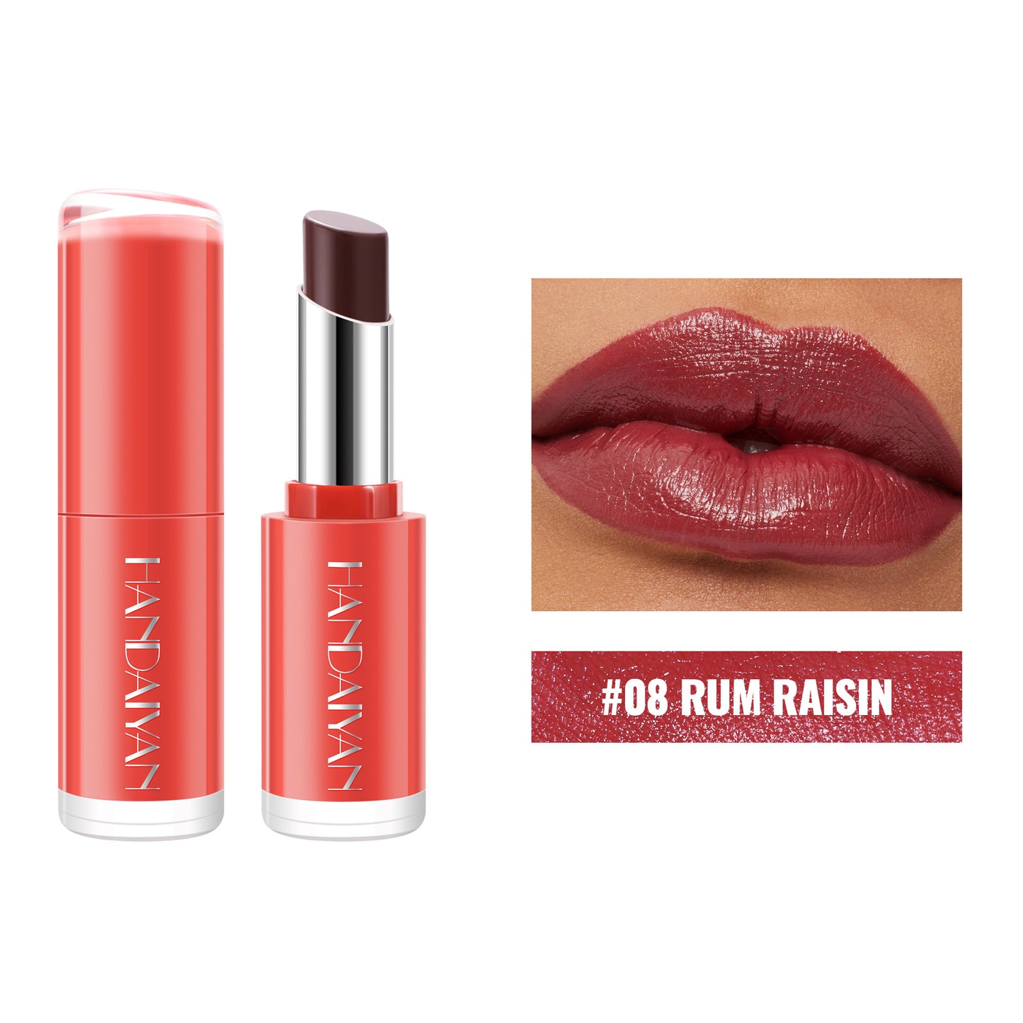 Samtiger, hautverbessernder, pflegender Lippenstift