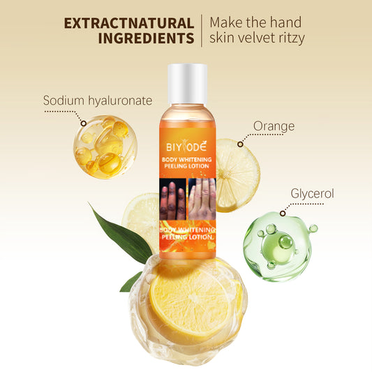 Private Label Bio-Aufhellungslotion-Creme mit aufhellender Wirkung für den Körper, OEM für schwarze Haut