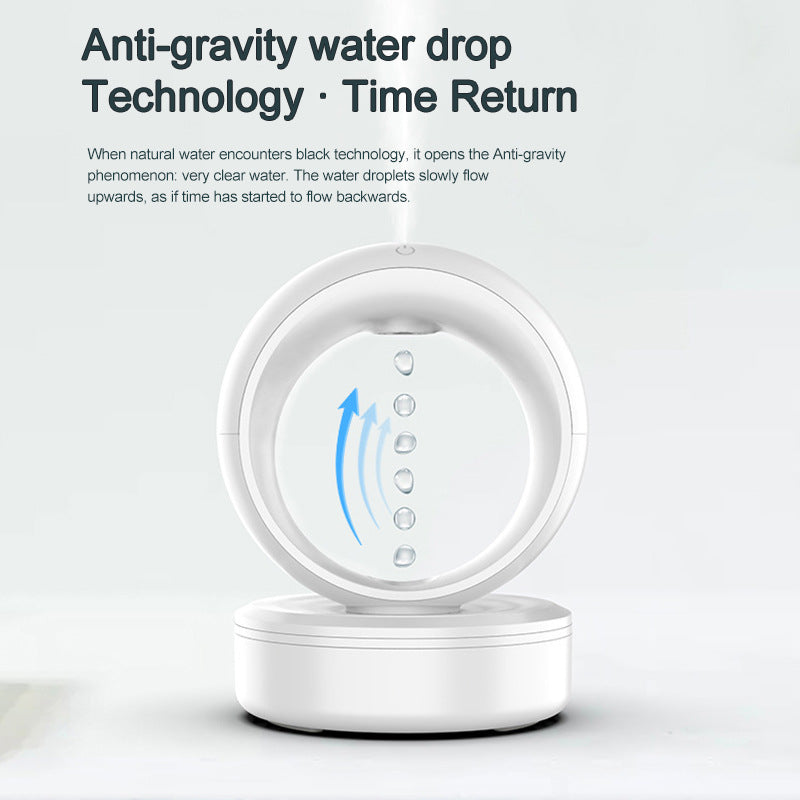Antigravitations-Luftbefeuchter, geräuschloser Gegenstrom-Luftbefeuchter, schwebende Wassertropfen, Nebelgerät, elektrische Luftbefeuchter