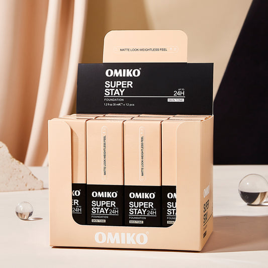 Wischfestes Make-up, flüssige Foundation, Concealer, pflegende Damenpflege