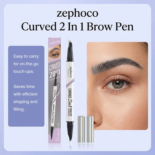 Doppelseitiger, wasserfester Augenbrauenstift