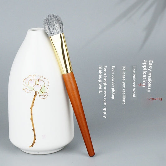 Herzförmiger Highlighter-Pinsel, zungenförmiger Rouge-Verblendpinsel, Make-up