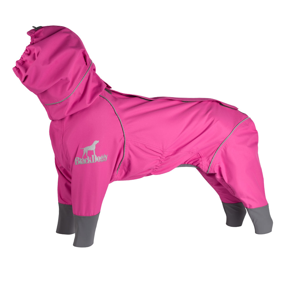 Wasserdichter Welpen-Regenmantel für Vierbeiner, Hunde-Shelljacke