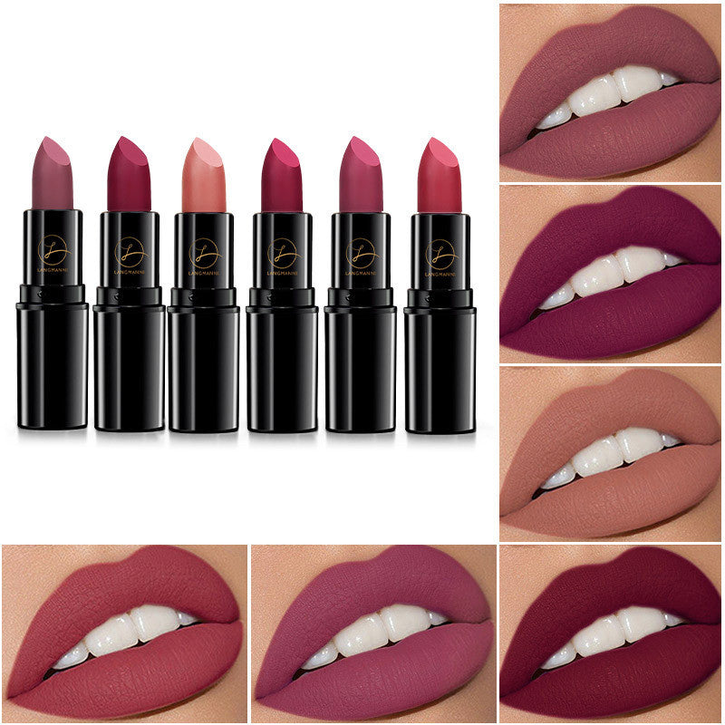 Starry Sky Lippenstiftstift, einzelner matter, feuchtigkeitsspendender, langanhaltender Lippenstift