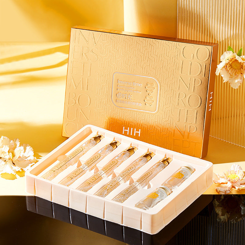 Gold Protein Peptide Kit Beauty Salon Hautpflegeprodukt-Set Goldfaden-Schnitzflüssigkeit