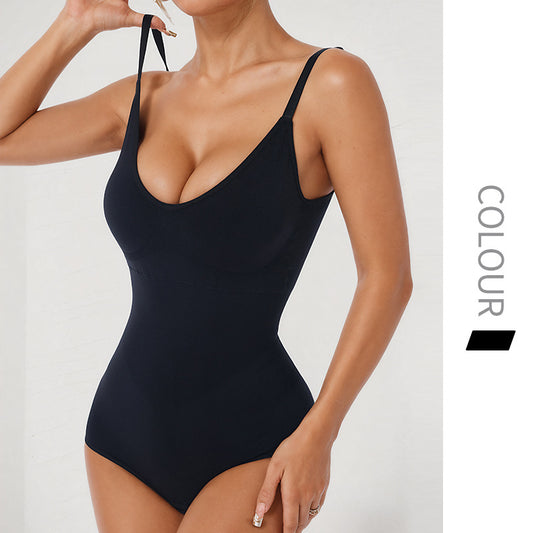 Yoga-Body mit Bruststütze und Brustpolster für Damen