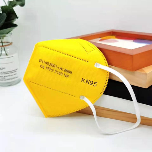 Weiße Liste der Masken Fünflagige farbige Schutzmasken