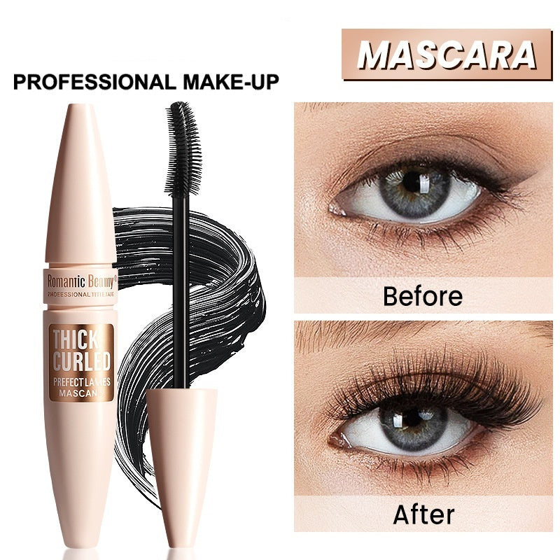 Wasserfeste, verlängernde, wischfeste, verdichtende, schwungvolle und langanhaltende Volumen-Mascara
