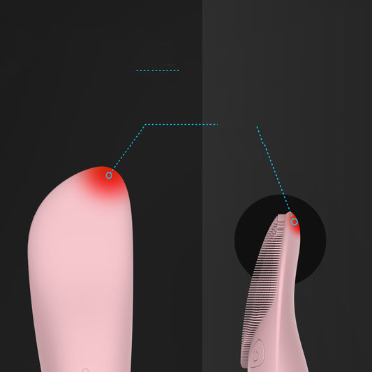 Wiederaufladbare Silikon-Gesichtsreinigung für die Augenpflege