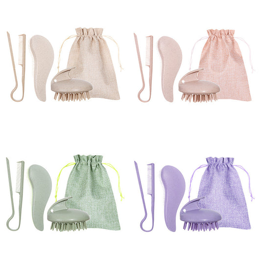 Remy-Haar-Kopfmassagekamm, Haushaltsshampoo, Glättkamm