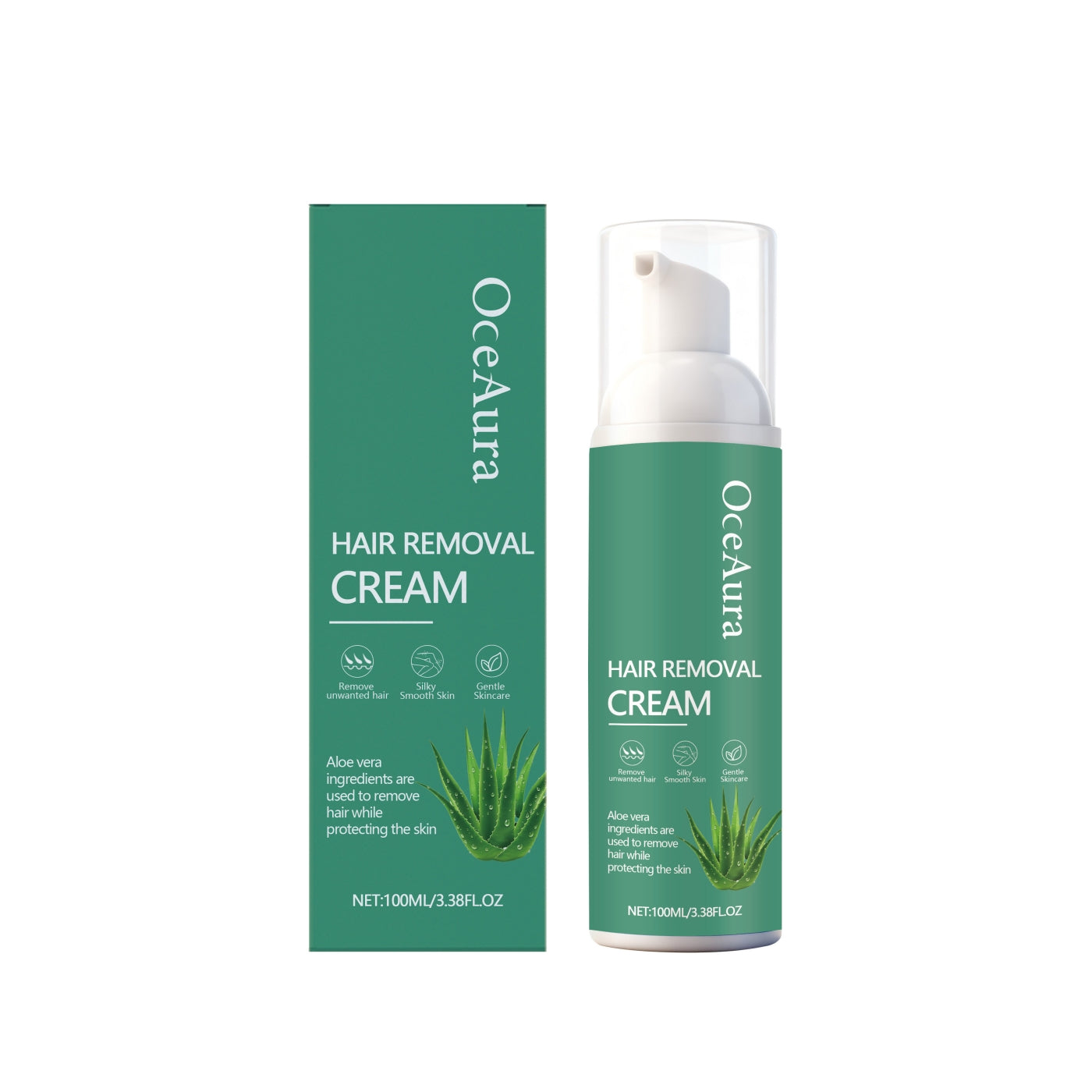 Sanfte Aloe Vera Haarentfernung für Männer Mu Si