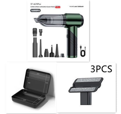 Auto- und Haushaltsstaubsauger mit Supersaugkraft, kleiner Handstaubsauger