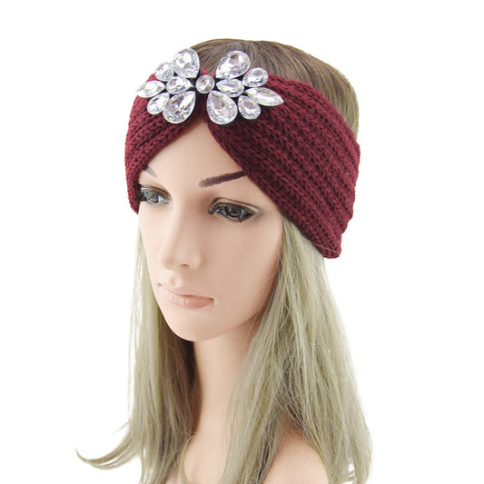 Gesichtswaschen, Yoga, warmes Wollstirnband