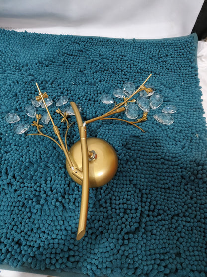 Entrance Restaurant Bedroom Crystal Lamp Background Wall Branch Wall Lamp