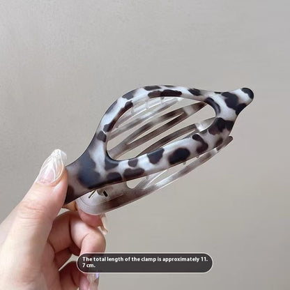 Back Head Large Updo Duckbilled Hair Clip