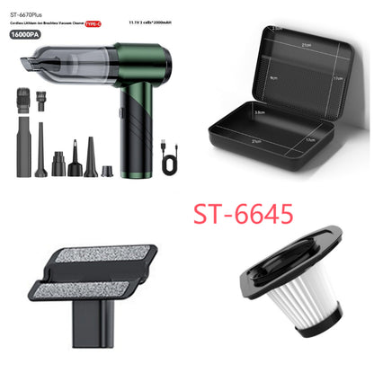 Auto- und Haushaltsstaubsauger mit Supersaugkraft, kleiner Handstaubsauger