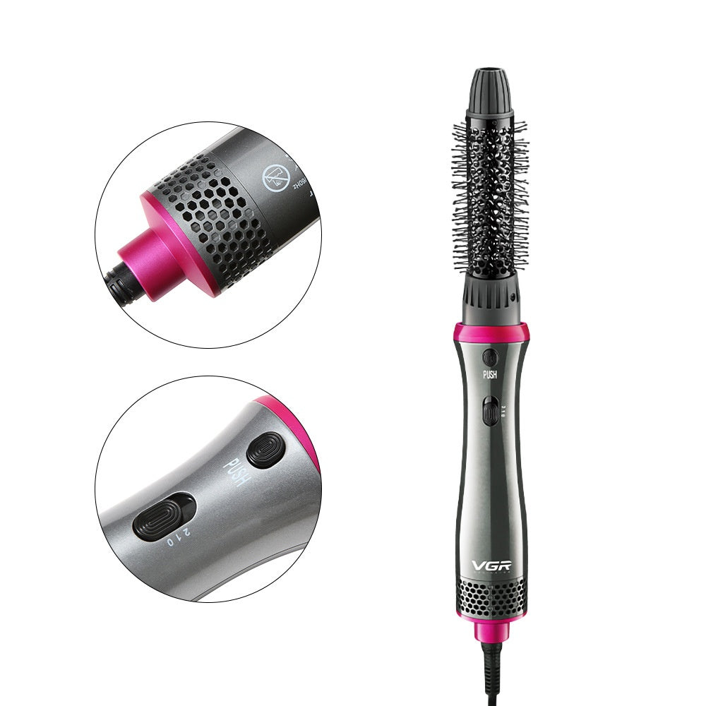 Multifunktionaler Warmluftkamm, Lockenstab und Glätteisen in einem