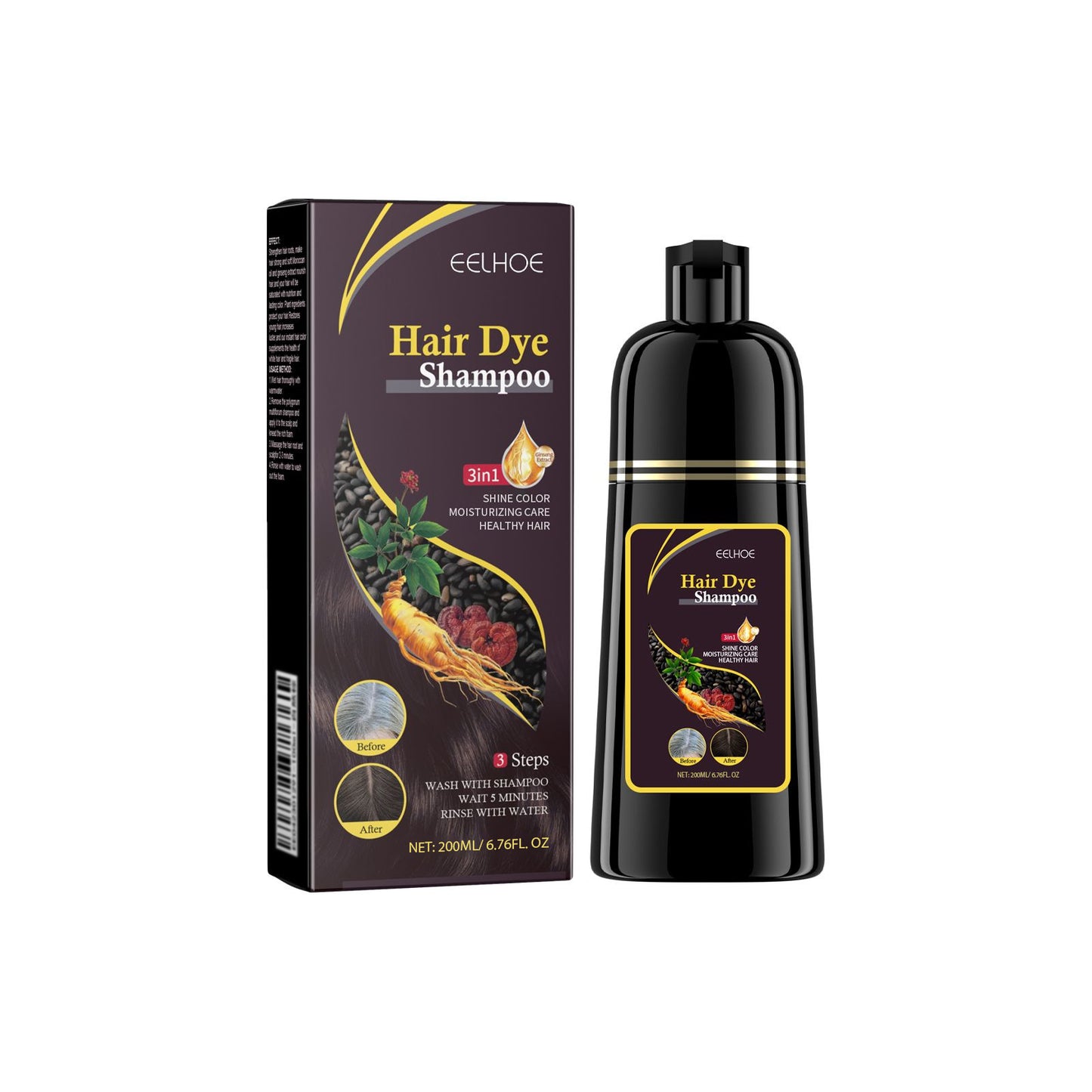 Polygonum Multiflorum Black Repair Soft Shampoo