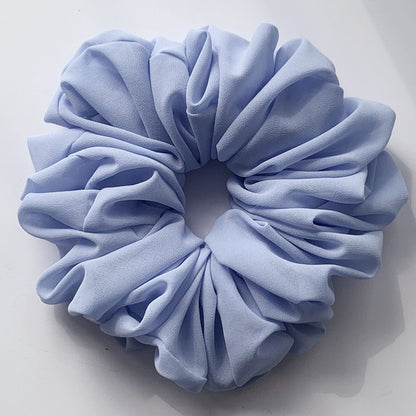 Großer Kopfstrauß aus Chiffon, Dickdarmring, Haarring