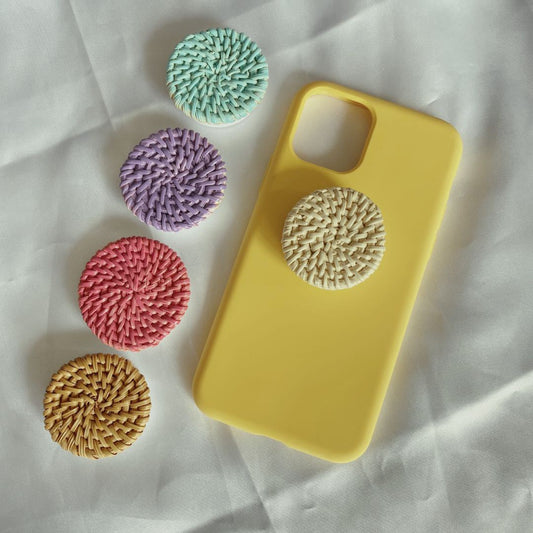 Aus Bambus gefertigter, teleskopierbarer Handy-Klappständer – Geschenkidee und Schmuckzubehör