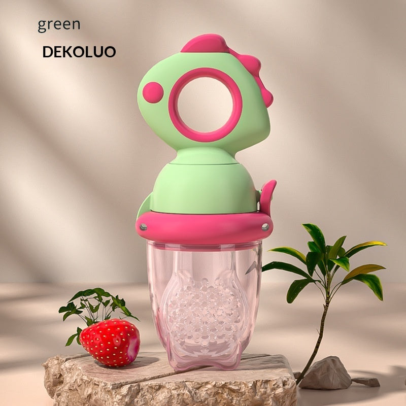 Kaubeutel für Obst und Gemüse, lustiges Gadget, Beißring