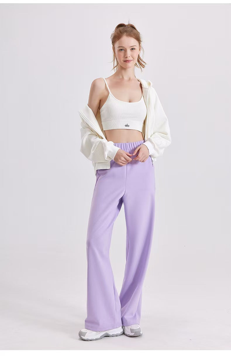 Women's Fitness American Style Sports Pants