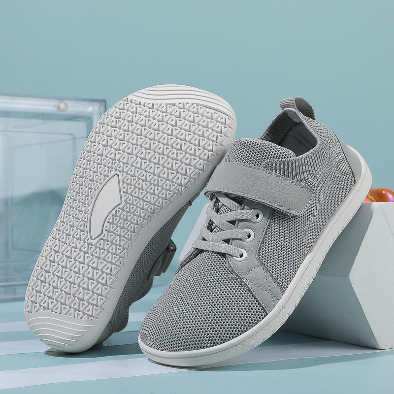 Big Foot Bone Schuhe mit breiter Zehenpartie, weiche Sohle, lässig für Kinder