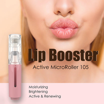 3-in-1-Lippenpflege-Roller, Nadelroller, Lippenroller, Bartwuchs-Roller, Barthaarwuchs-Roller, Bartbehandlungs- und Serum-Applikator