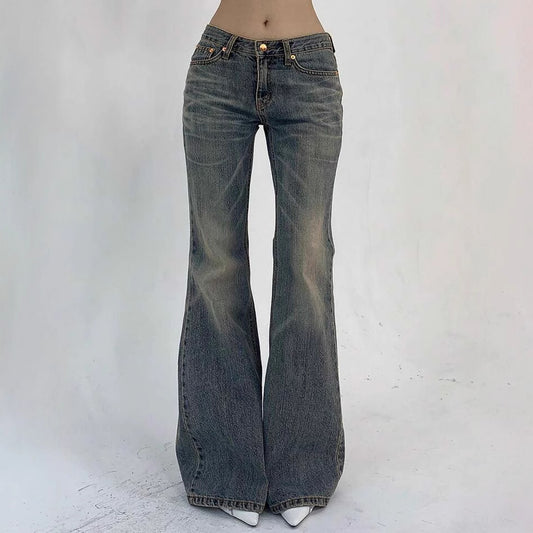 New-style Vintage Distressed Washed Denim Jeans That Flatter Your