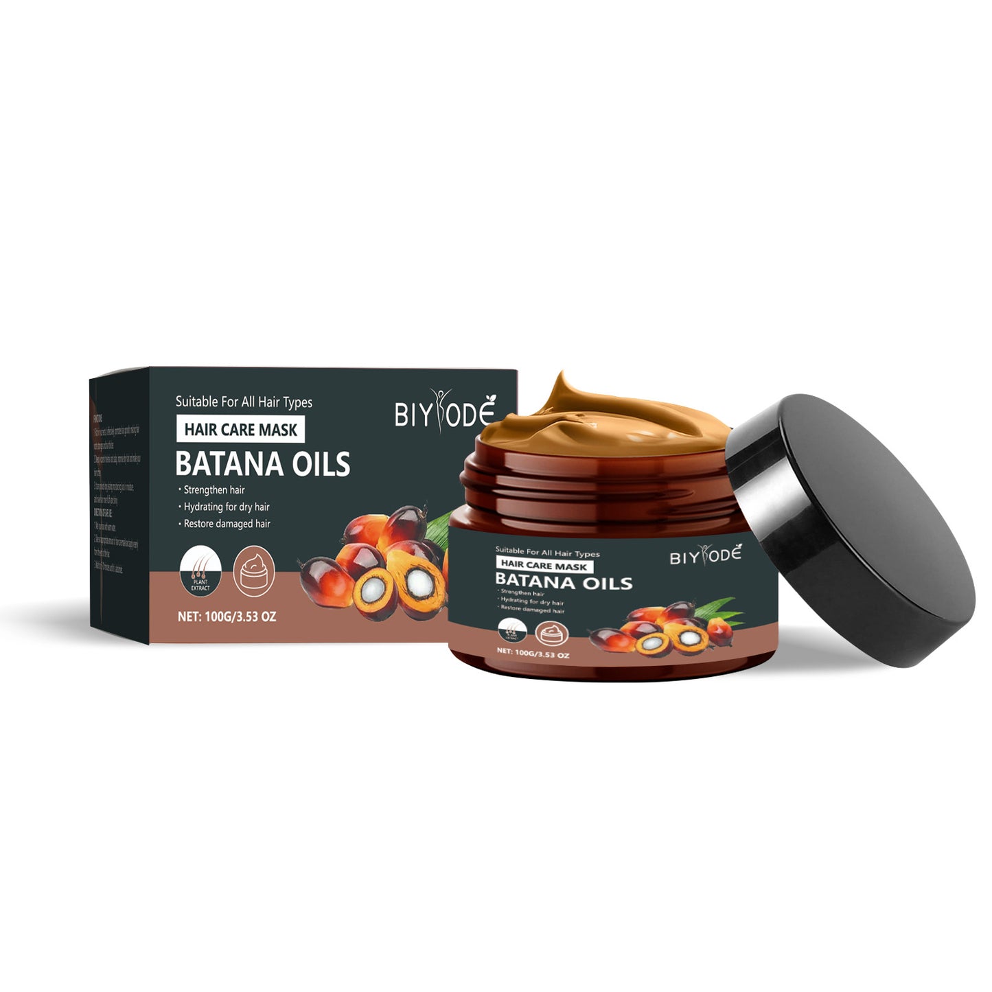 Batanaöl im Großhandel für Haarwachstum und gesunde Kopfhaut, rohes Batanaöl für Haarwachstum, Batanaöl-Feuchtigkeitsspender auf Lager 