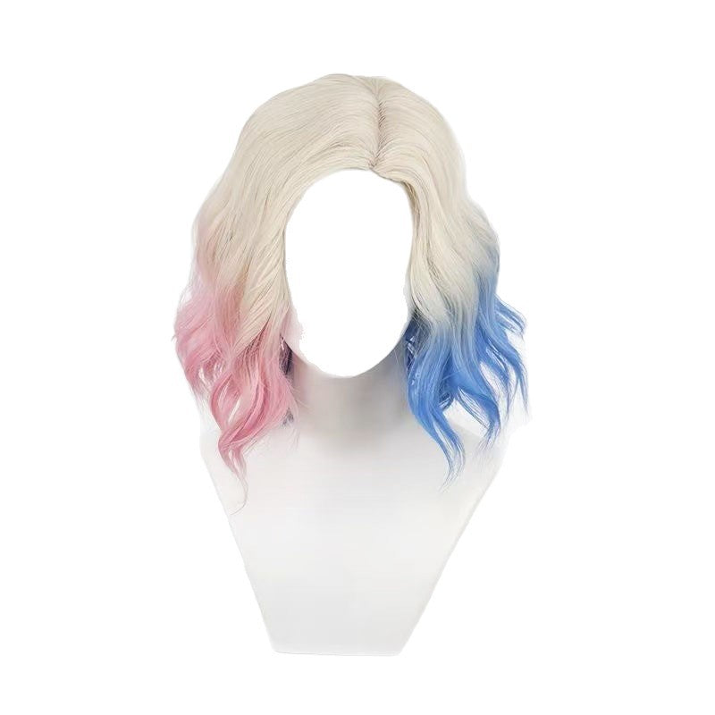 Cos Gradient Color Wig Simulation