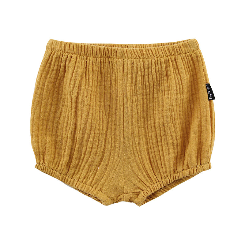 Baby-Shorts aus Baumwollkrepp, atmungsaktive, leichte Sommerhosen, Baby-Bloomers