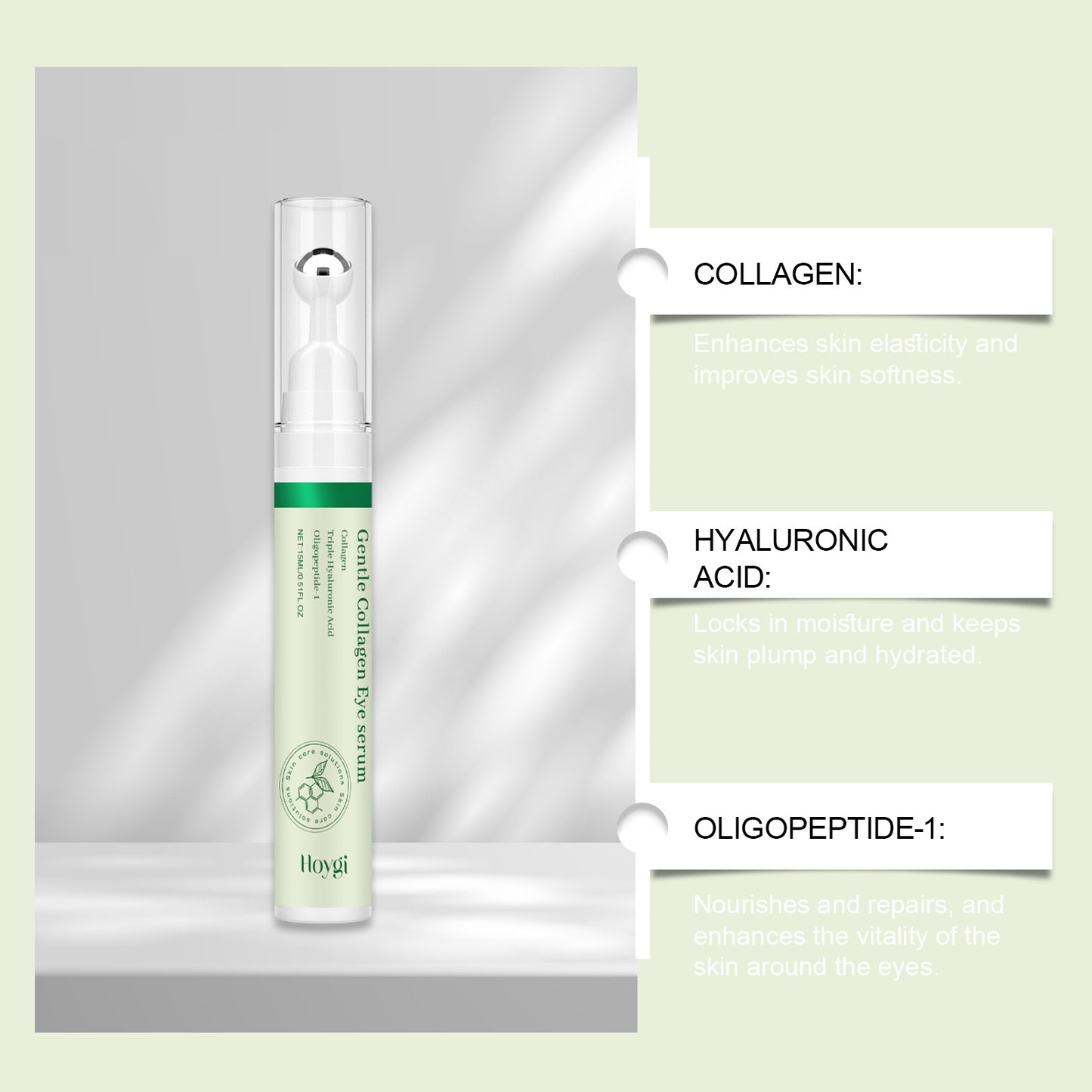 Collagen-Augencreme, reparierend, feuchtigkeitsspendend und straffend, Ball Essence