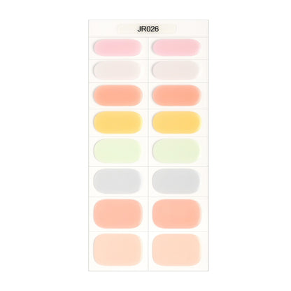 Halbgehärtete UV- und wasserfeste Gel-Aufkleber