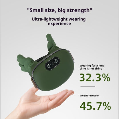 Elektrisches Nacken- und Schultermassagegerät, kabellos, Knetmassage für Schultern und Rücken, Schal-Nackenmassagegerät, Entspannung und Schmerzlinderung