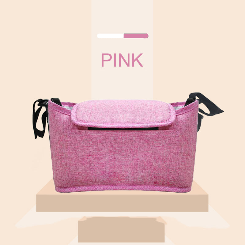 Multifunktionale Kinderwagentasche mit großem Fassungsvermögen