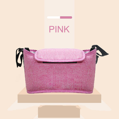 Multifunktionale Kinderwagentasche mit großem Fassungsvermögen