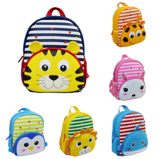 Kinderrucksack mit Cartoon-Motiven