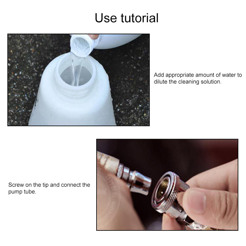 Werkzeuge zur Reinigung des Fahrzeuginnenraums