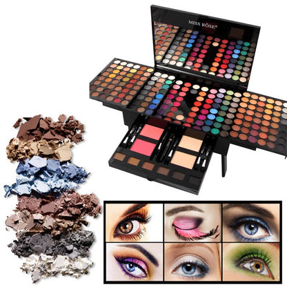 180 Farben Lidschatten- und Rouge-Set, personalisierte Make-up-Palette in Klavierform