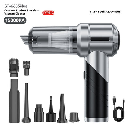 Auto- und Haushaltsstaubsauger mit Supersaugkraft, kleiner Handstaubsauger