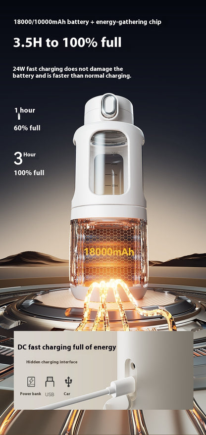 Tragbarer Milchmodulator mit kabelloser Heizung