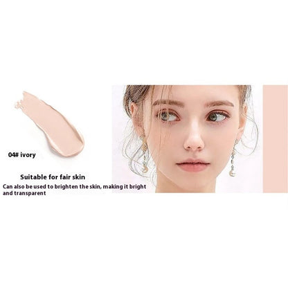 Leichte, kaschierende Make-up-Foundation-Creme, die sich einfach auftragen lässt und Gesichtsunreinheiten abdeckt.