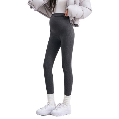 High Elastic Thermal Outerwear Clothing Plus Size Maternity Leggings