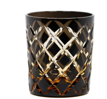 Japanisches Kristallglas im Edo-Schliff mit Asterismus-Effekt