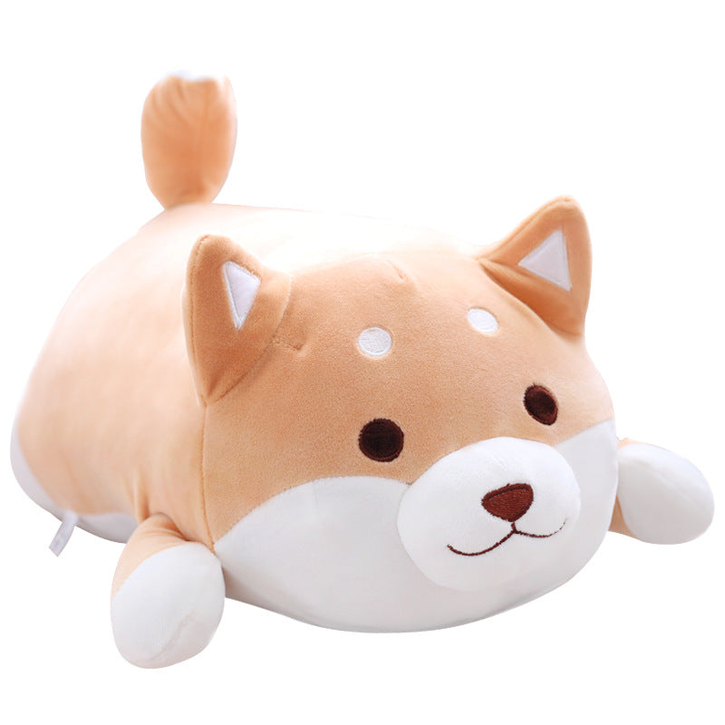 36 cm 55 cm Niedliches, dickes Shiba Inu Plüschtier, weiches Kuscheltier, Kawaii-Tier-Cartoon-Kissen, schönes Geschenk für Kinder, Babys und Kleinkinder