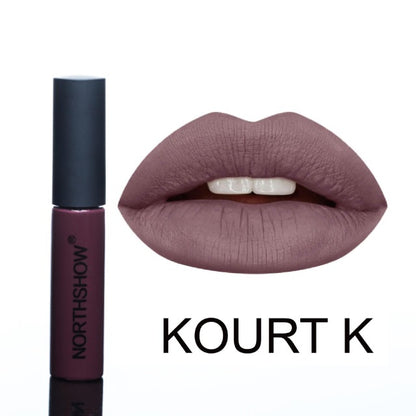 Nicht klebender, matter Lippenstift