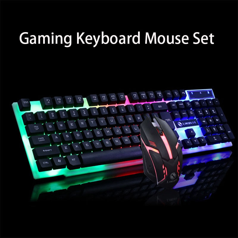 GTX300 Gaming CF LOL Gaming Tastatur- und Maus-Leuchtset