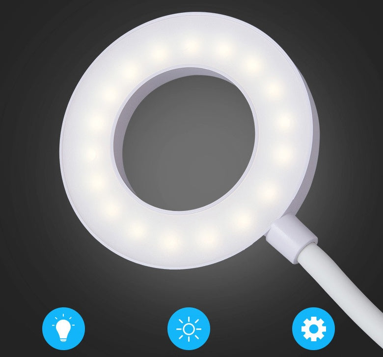 LED-Falttischlampe mit Augenschutz